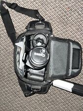 Cámara digital Canon EOS Digital Rebel XSi / EOS 450D 12,2 MP SLR - negra (Kit con segunda mano  Embacar hacia Argentina