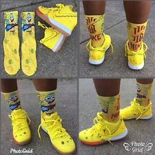 Spongebob kyrie socks for sale  Cedar Hill