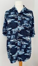 Blue hawaiian shirt for sale  RYE