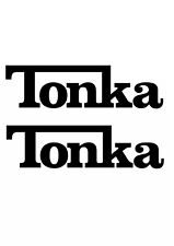 Tonka stickers black for sale  ILKESTON