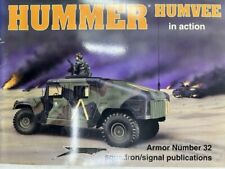US Army Hummer Humvee in Action Squadron Signal Used Soft Cover Reference Book for sale  Shipping to United Kingdom
