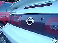 Nissan insane badge for sale  UK