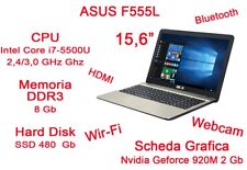 Notebook asus f555l usato  Genova