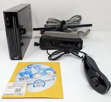 Wii Console Bundle Black Mario Kart Motion Plus  for sale  Shipping to South Africa