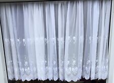 embroidered net curtains for sale  CLACTON-ON-SEA