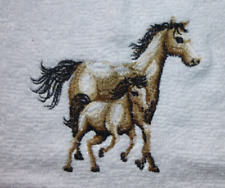 Horse pony embroidered for sale  UK