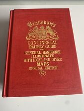 Book bradshaws continental for sale  WATERLOOVILLE