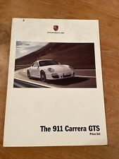 911 carrera gts for sale  LLANDUDNO