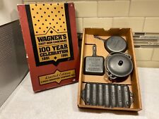 Wagner Cast Iron Cookware 100 Year Anniversary Set 5 Piece Miniature Unused New for sale  Shipping to South Africa