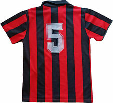 Usato, Maglia Milan kappa vintage Galli Baresi Maldini 1987-89 Shirt Jersey mediolanum usato  Roma