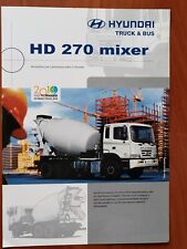Folha de especificações do mixer Hyundai HD 270 comprar usado  Enviando para Brazil