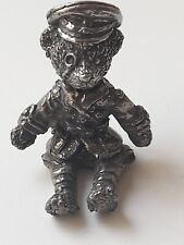 Pewter military bear for sale  MANCHESTER