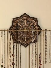 necklace wall holder mounted for sale  Marion