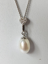 Collier argent perle d'occasion  Grenoble-