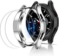 Funda para Samsung Galaxy Watch 4 Classic 42mm / 46mm vidrio protector lámina blindada completa segunda mano  Embacar hacia Argentina