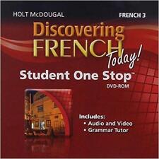 Discovering French Today! Student One Stop: French 3 PC MAC CD audio video tutor for sale  Shipping to South Africa