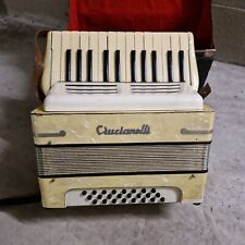 Fisarmonica bottoni crucianell usato  Milano