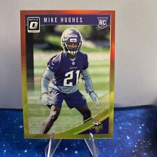 2018 Optic Mike Hughes Red Yellow Prizm Refractor Rookie SP RC #122 Vikings, used for sale  Shipping to South Africa