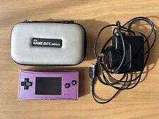Micro console Nintendo Gameboy + carregador + estojo.  Versão Purple AUS comprar usado  Enviando para Brazil