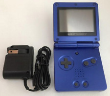 Nintendo Game Boy Advance SP Cobalt Blue AGS 001 Tested Working + Charger OEM, used for sale  Shipping to South Africa