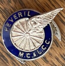 Motorcycle badge peveril for sale  GRAYS