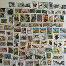 Używany, Dzikie zwierzęta na znaczkach kolekcja - 100 do 1000 różnych znaczków  na sprzedaż  Wysyłka do Poland