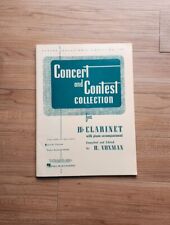 Coleção de concertos e concursos para acompanhamento de piano clarinete baixo Bb Voxman comprar usado  Enviando para Brazil