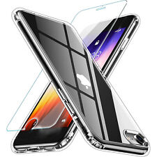 Capa telefone à prova de choque + vidro temperado para iPhone SE/6S/7/8 Plus XR Xs Max comprar usado  Enviando para Brazil