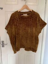 Vintage gold chenille for sale  NOTTINGHAM