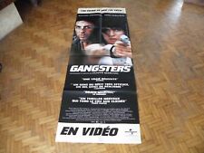Gangsters affiche cinema d'occasion  Reims