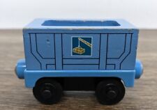 Thomas The Train Wooden Track Railway: Sodor Hopper Car Azul Frete Grátis  comprar usado  Enviando para Brazil