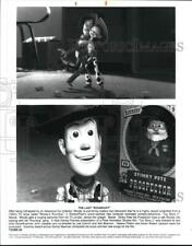 1999 Press Photo Woody e Jessie personagens de desenhos animados do filme "Toy Story 2", usado comprar usado  Enviando para Brazil