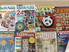 quilting magazines for sale  YORK