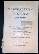 Georges rolland transsaharien d'occasion  France