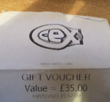 Cex voucher coupon for sale  WORTHING