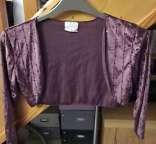 Purple sequin detail for sale  WALLSEND