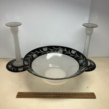 Antique etched glass for sale  New Ulm