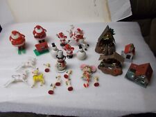 Vintage plastic christmas for sale  West Middlesex