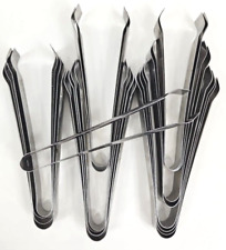 19 Pc Vollrath Stainless Pom Tongs 47106 NSF-2 USA Made Buffets Weddings Parties for sale  Shipping to South Africa