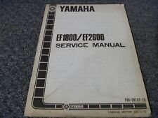 Yamaha ef1800 ef2600 for sale  Dubuque