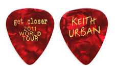 Keith Urban Rojo Perla Guitarra Recoger - 2011 Obtener Closer Tour comprar usado  Enviando para Brazil