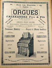 Vintage pub orgues d'occasion  Expédié en Belgium