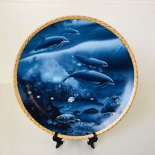 Hawaii dolphins plate for sale  LONDON