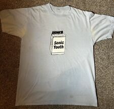 Camiseta Vintage Início dos Anos 00 Sonic Youth Máquina de Lavar Roupa Banda Tamanho Grande, usado comprar usado  Enviando para Brazil