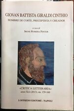 (Letteratura) I. Romera Pintor- GIOVAN BATTISTA GIRALDI CINTHIO -Loffredo 2013   na sprzedaż  Wysyłka do Poland