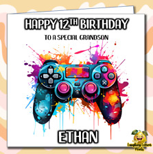 Personalised gaming birthday for sale  CROYDON