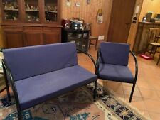 sedia attesa blu usato  Serravalle Sesia