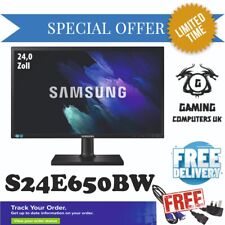 OFERTA! Monitor Samsung S24E650BW 24 Polegadas VGA DVI 1920x1080 ENTREGA GRATUITA/CABOS! comprar usado  Enviando para Brazil