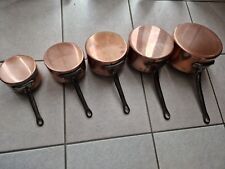 Serie casseroles cuivre d'occasion  Clermont-Ferrand-