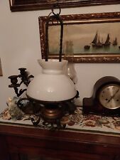 Vecchio lampadario ferro usato  Livorno